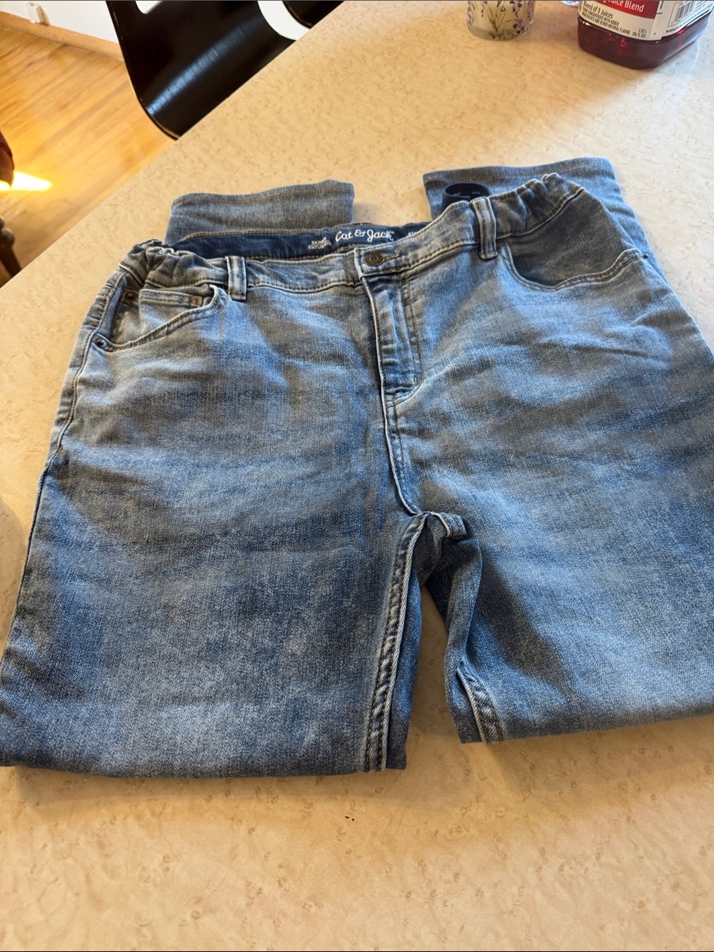 Cat & Jack Men's Medium Blue Relaxed Denim Jeans